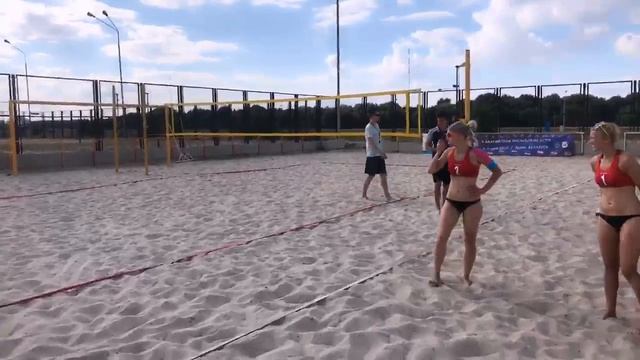 Пляжный волейбол Минск 2 - 0 Могилев (Женщины) смотреть онлайн