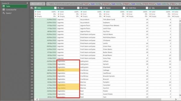 Power Query (Excel) + M Code | List.Accumulate; Table.ReplaceValue
