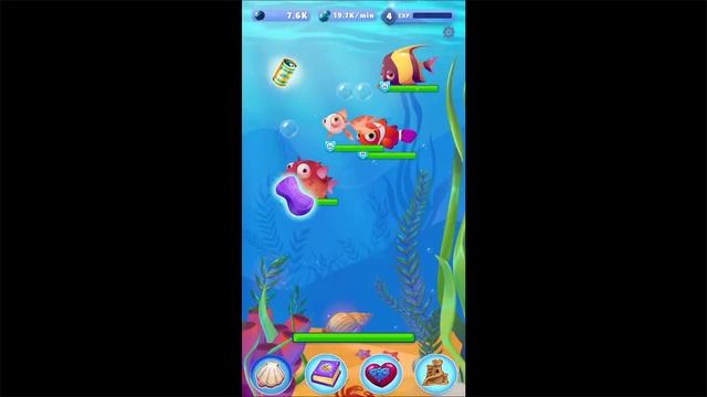 My Idle Fish Aquarium (Gameplay Android) смотреть онлайн