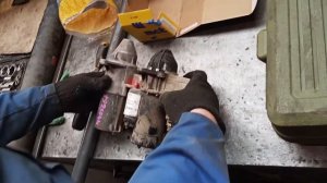 ШЕВРОЛЕ ЛАНОС ЗАМЕНА СТАРТЕРА ОТ АВЕО