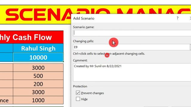 #30 MS Excel 2019 | Scenario Manager | What if Analysis | In Hindi | By Sunil Sir | CSC смотреть онлайн