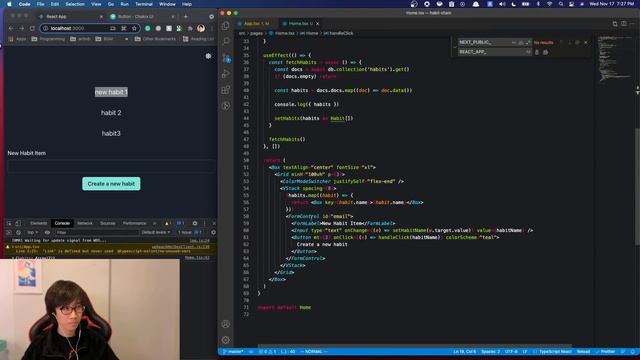 Creating an app to help create habits with React, Firebase, Chakra UI and Capacitor: Day 1 смотреть онлайн
