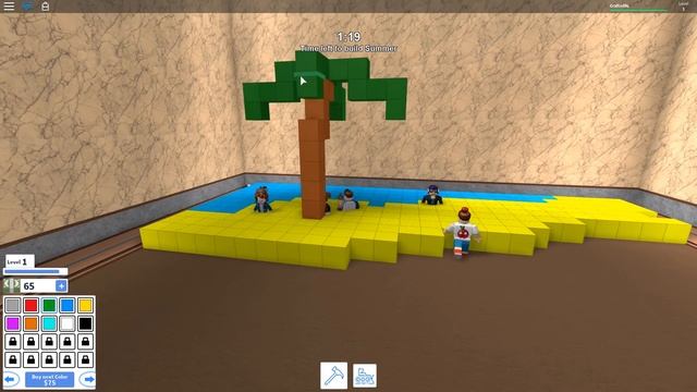 Roblox Adventures - MINECRAFT BUILD BATTLE IN ROBLOX! (Ready Steady Build) смотреть онлайн