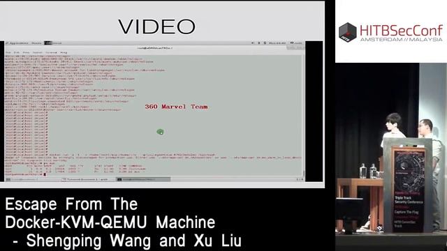 Escape From The Docker KVM QEMU Machine Shengping Wang and Xu Liu смотреть онлайн