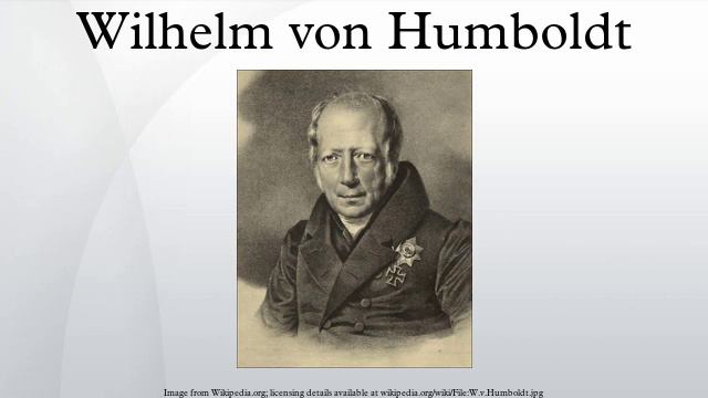 Wilhelm Von Humboldt