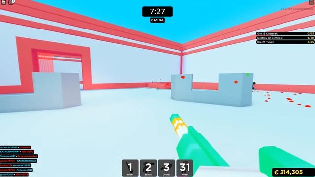 Играю в роблокс пейнтбол с миниганом смотреть онлайн