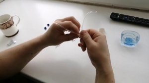 Поделка из капельницы. 17 марта 2021 г.