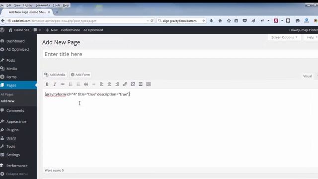 Add Gravity Forms to WordPress смотреть онлайн