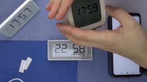 Часы будильник MHO-C303 Xiaomi Mijia BT4.0 термометр гигрометр Метеостанция для умного дома Mihome