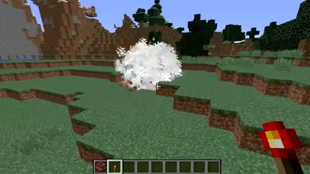 Minecraft TNT Explosion Extended For 10 Hours