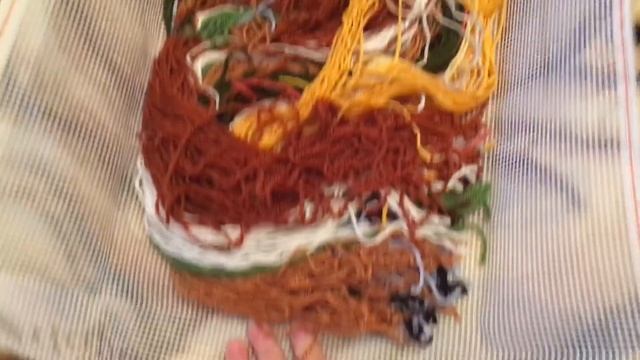 Вышивка в технике гобелен подушка "Лев", Обзор набора от Чаривниця смотреть онлайн