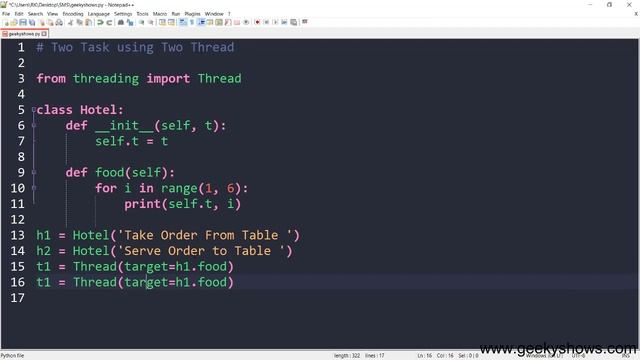 Multitasking using Multiple Thread in Python (Hindi) смотреть онлайн