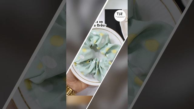Polka Dot Perfection: Elevate Your Hairstyle with Our Stylish Scrunchies | The Sassy Kudi смотреть онлайн