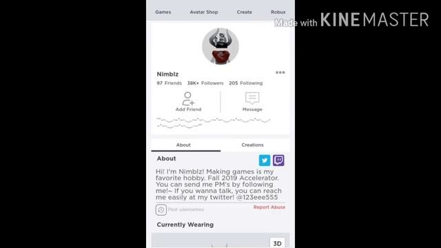 Yey Nimblz is died lol (Roblox) смотреть онлайн