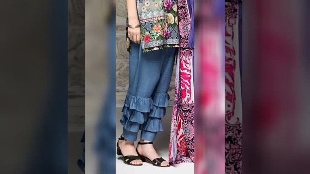 50 plus Latest Trousers designs of 2022 | New capri ,plazo ,shalwar ,poncha designs of 2022 смотреть онлайн