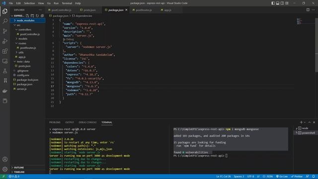 Express JS Complete Course #13 - Connecting with MongoDB смотреть онлайн