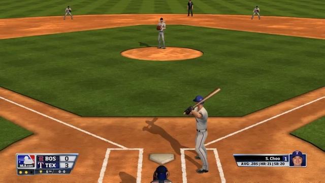 R.B.I. Baseball 14 - ALCS Game 1: Boston Red Sox vs. Texas Rangers смотреть онлайн