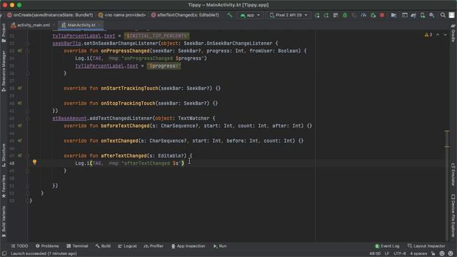 Tip Calculator Ep 3: User Input - First Android App Tutorial for Beginners смотреть онлайн