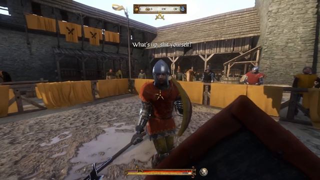 FIRST Playthrough: Kingdom Come Deliverance - Part 10 - Tournament King!? смотреть онлайн