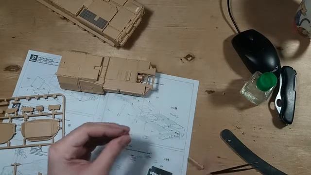 Постройка модели СОУ БУК М1 от "Менг". Часть 13 смотреть онлайн