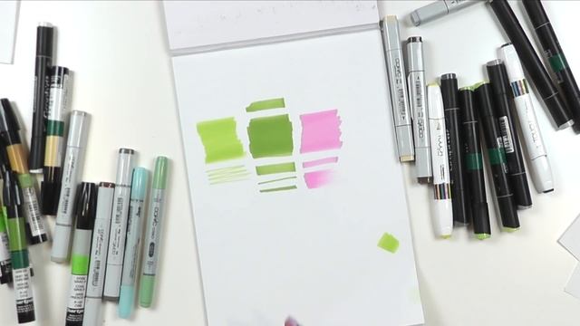 Интерьерный скетчинг: маркеры для скетчинга / Обзор маркеров, линеров, бумаги для скетчинга