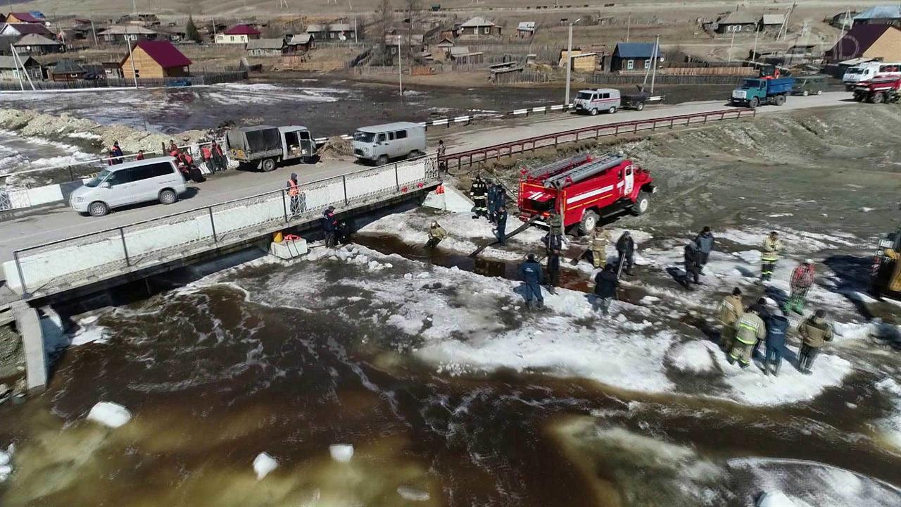 В России начинается весенний паводок