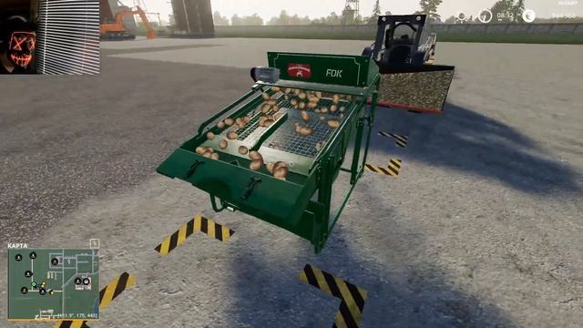 Farming Simulator 19 GlobalCompany Сортировка Картофеля #Посмотрим смотреть онлайн