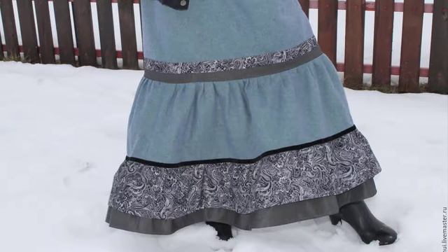 Юбка зимняя, осенняя Море волнуется раз смотреть онлайн