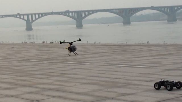 New Concept RC Helicopter Bi Rotor Dual Copter Maiden Flight