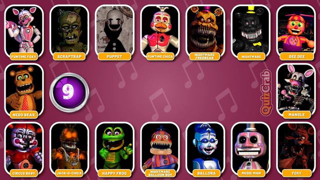 Guess The Fnaf Character By Voice Line Quiz - Fnaf Quiz | Five Nights At Freddys смотреть онлайн