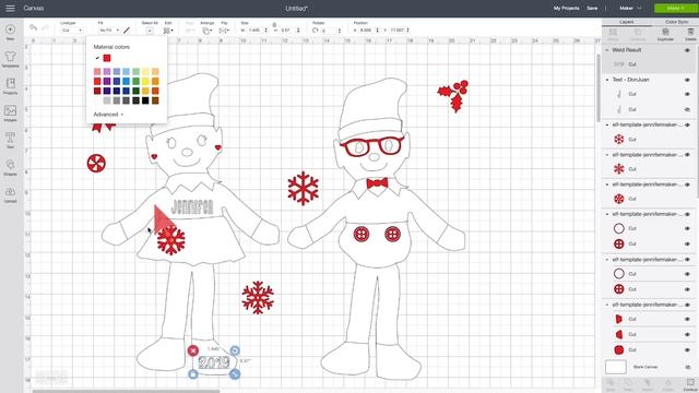 How to Personalize Christmas Elves & Stuffed Animals with Iron-On Vinyl смотреть онлайн