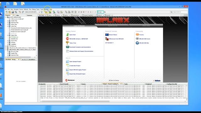 MpLab X 1.8 SuppressibleMessages Null Pointer Exception смотреть онлайн