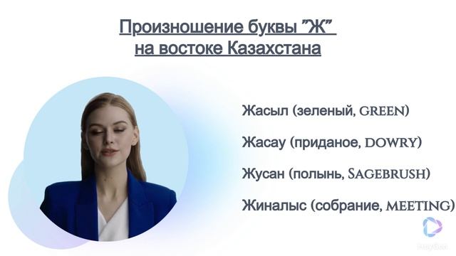 Произношение буквы "Ж" на востоке Казахстана смотреть онлайн