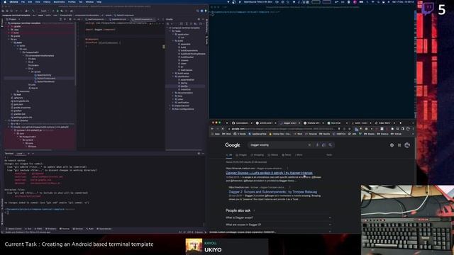 Building an Android based terminal template | Part 1 | Kotlin | LoFi смотреть онлайн