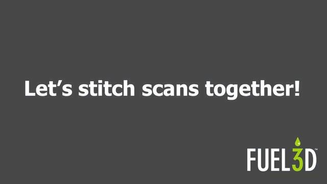 Fuel3D High Resolution 3D Scanner Workflow смотреть онлайн