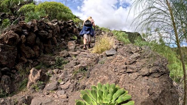 Hiking Tenerife - Los Gigantes to Santiago Del Teide смотреть онлайн