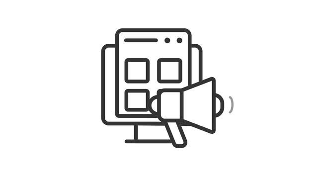 Animated digital promo linear icon смотреть онлайн