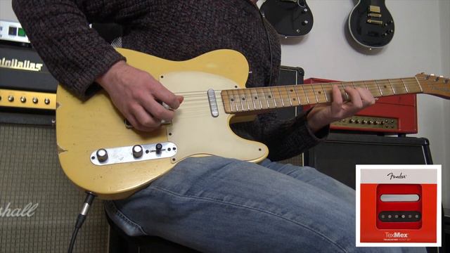 Fender Tex Mex Pickups vs Suhr WoodShed Pickups смотреть онлайн