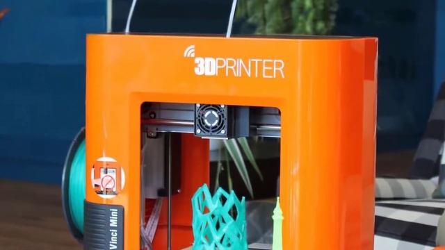 da Vinci Mini Wireless 3D Printer Review смотреть онлайн