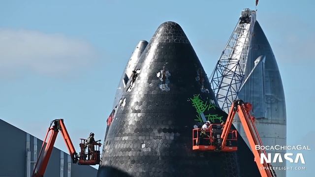 Ship 20 Prepares for its Next Static Fire | SpaceX Boca Chica смотреть онлайн
