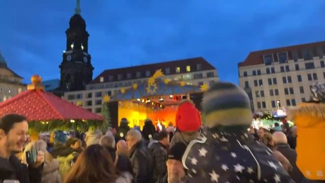 ВЕЧЕРНИЙ ДРЕЗДЕН?ГЕРМАНИЯ СЕЙЧАС?РОЖДЕСТВЕНСКАЯ ЯРМАРКА?РОЖДЕСТВО В ЕВРОПЕ#дрезден #германия смотреть онлайн