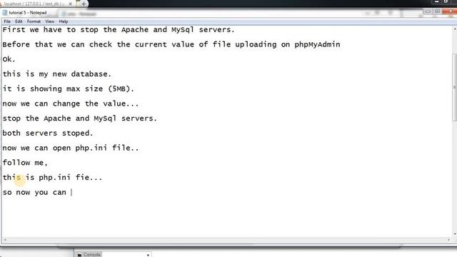 Change Maximum file size of file uploading on phpMyAdmin смотреть онлайн