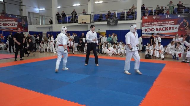 Новиков Иван - Смирнов Артём. Турнир по Всестилевому каратэ «Крылья победы» смотреть онлайн