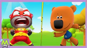 Ми-Ми-Мишки против Говорящего Тома.Мультяшные Забеги на Скорость.Кто Быстрее