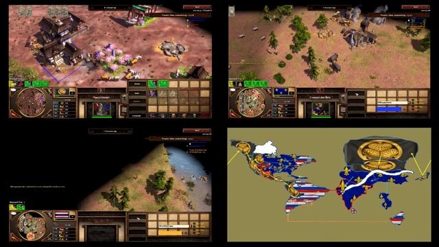 Let's Conquest Age of Empires 3: Risk Edition - Turn 9 Part 1 смотреть онлайн