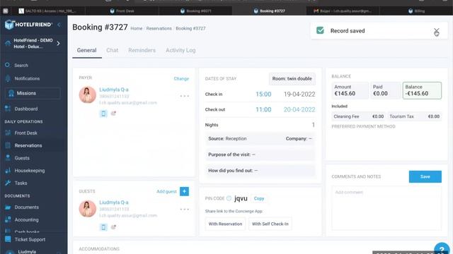 Product Updates 3.65. HotelFriend Hotel Software (PMS) newest features and enhancements смотреть онлайн