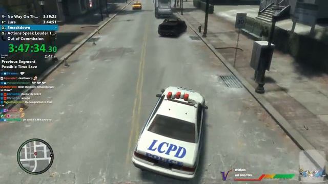 Grand Theft Auto IV Any% Speedrun смотреть онлайн