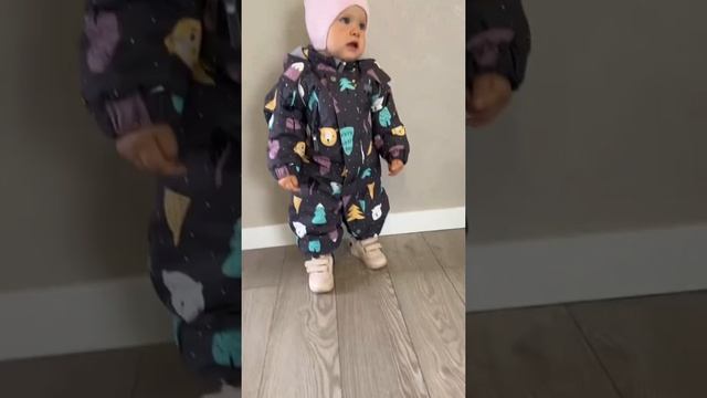 Зимний комбинезон Crockid (графит, зима) смотреть онлайн