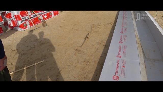 Утепление фундамента ЭППС Технониколь / Лучший утеплитель плиты УШП. Часть 12 смотреть онлайн